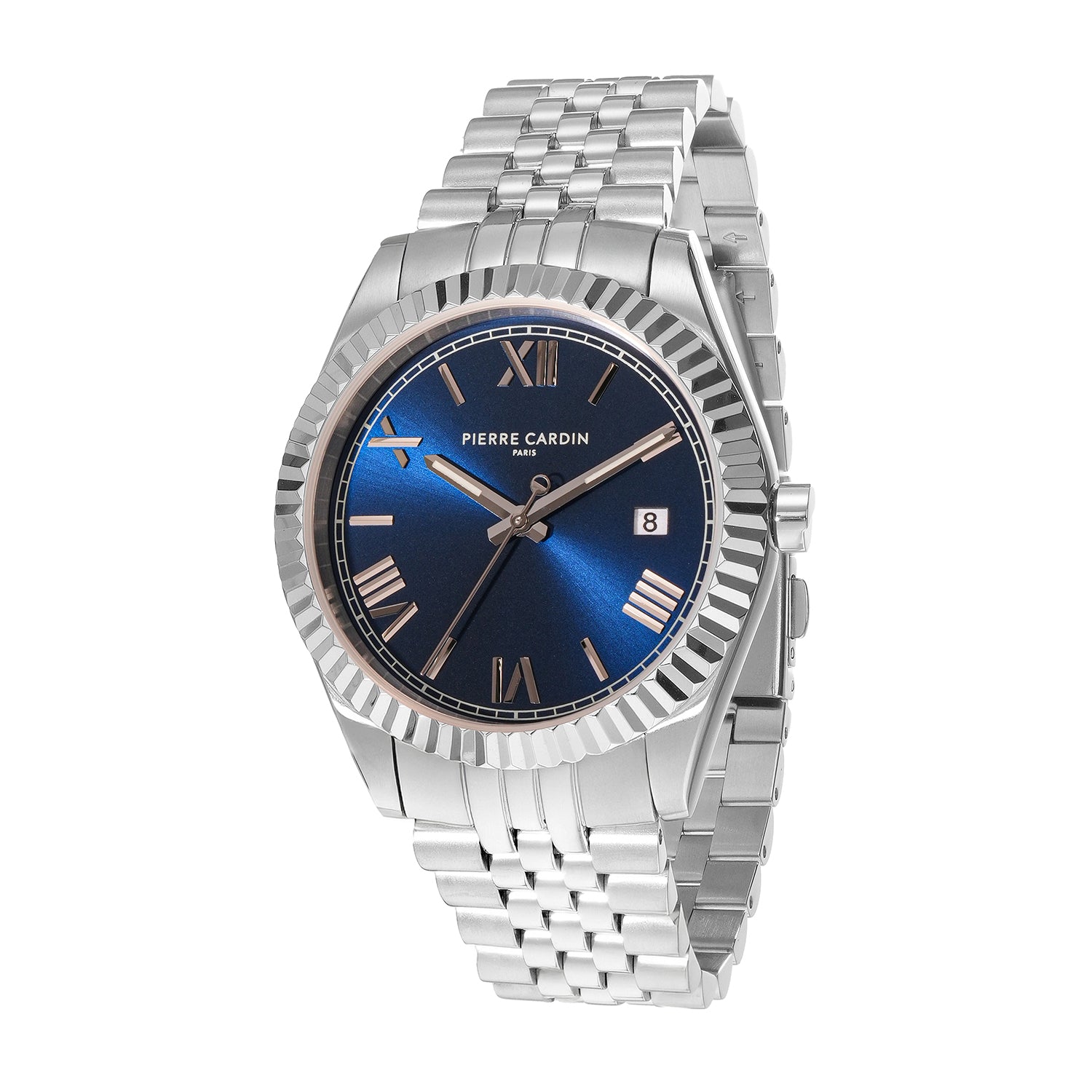 Opéra Timbre Mens 40mm - Stainless Steel Silver with Stainless 