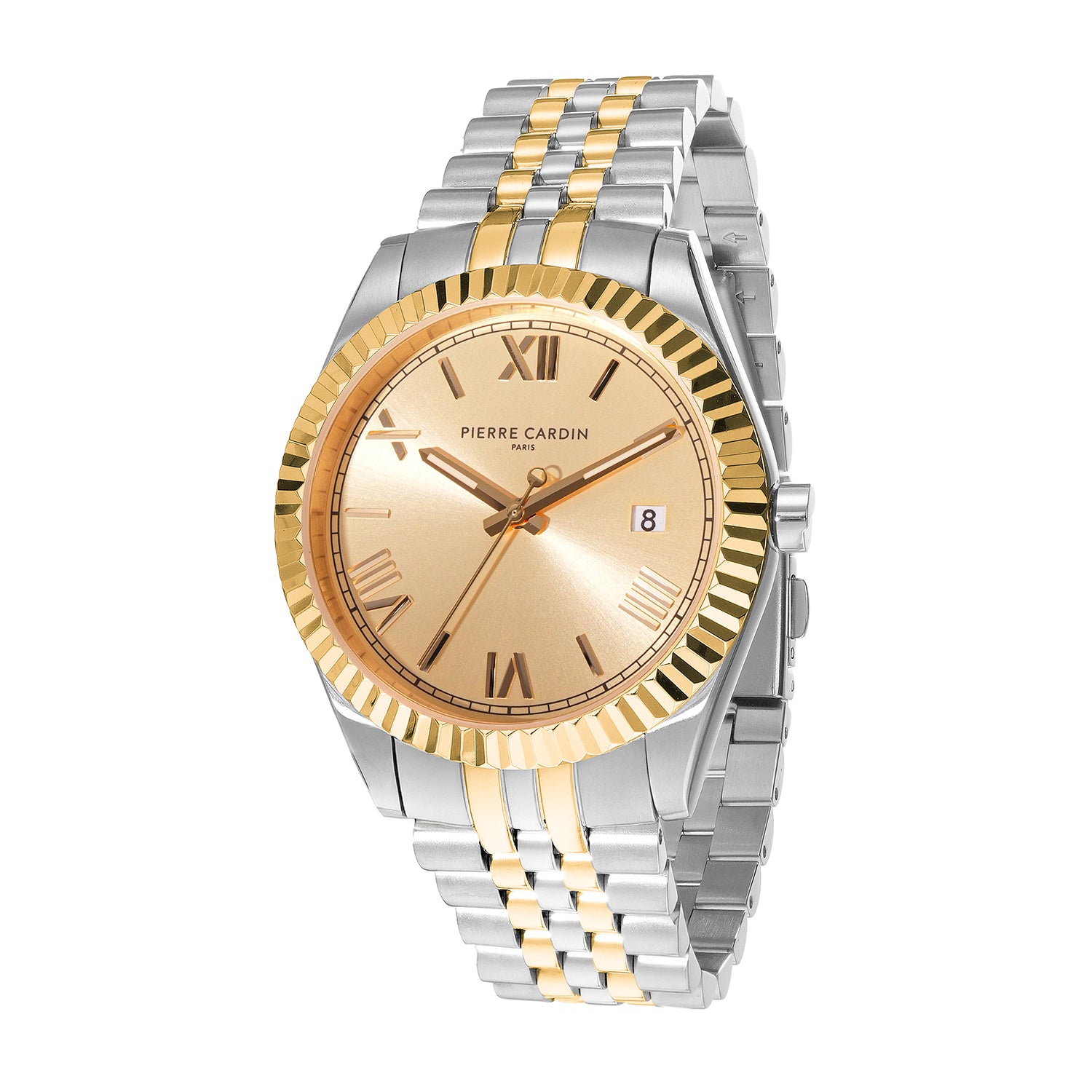 Opéra Timbre Mens 40mm - Twotone Gold and Silver with Twotone Gold