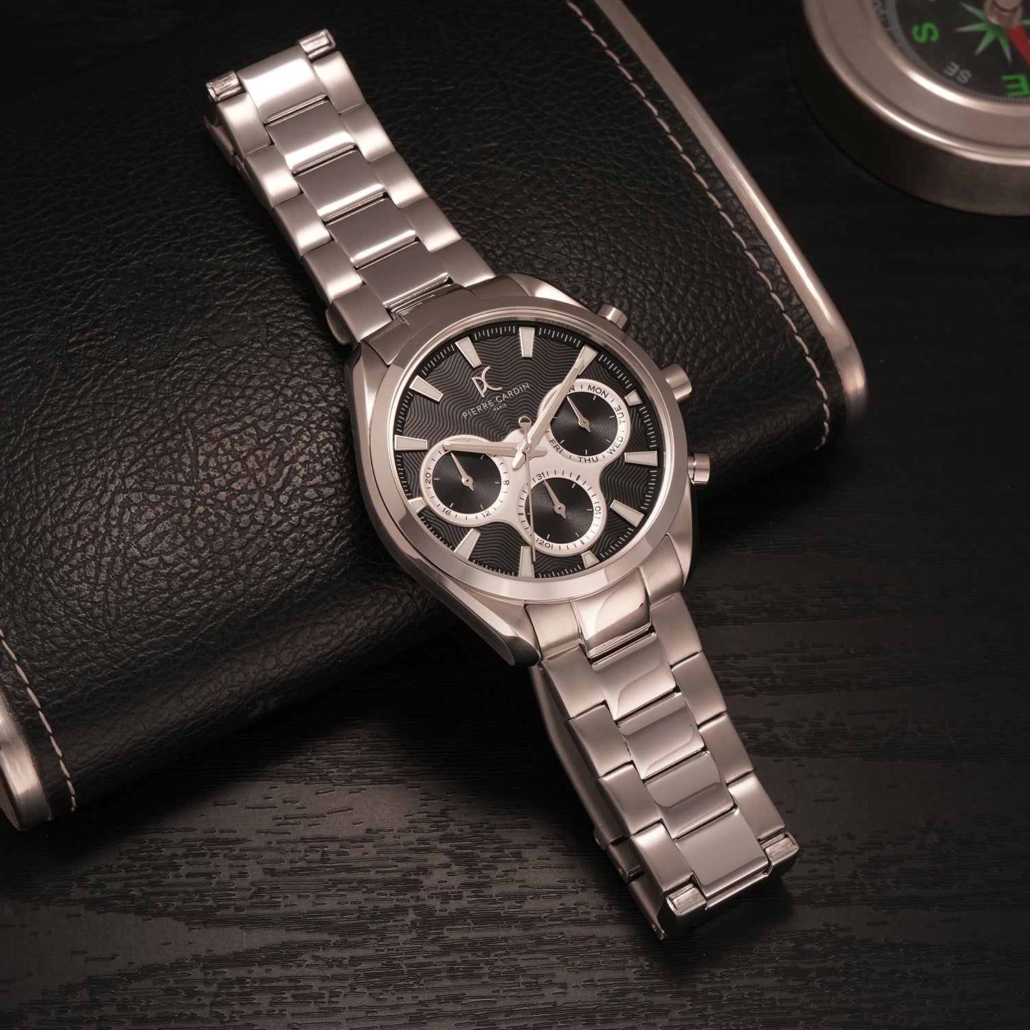 Imperium Astra Mens 40mm - Stainless Steel Silver with Stainless 