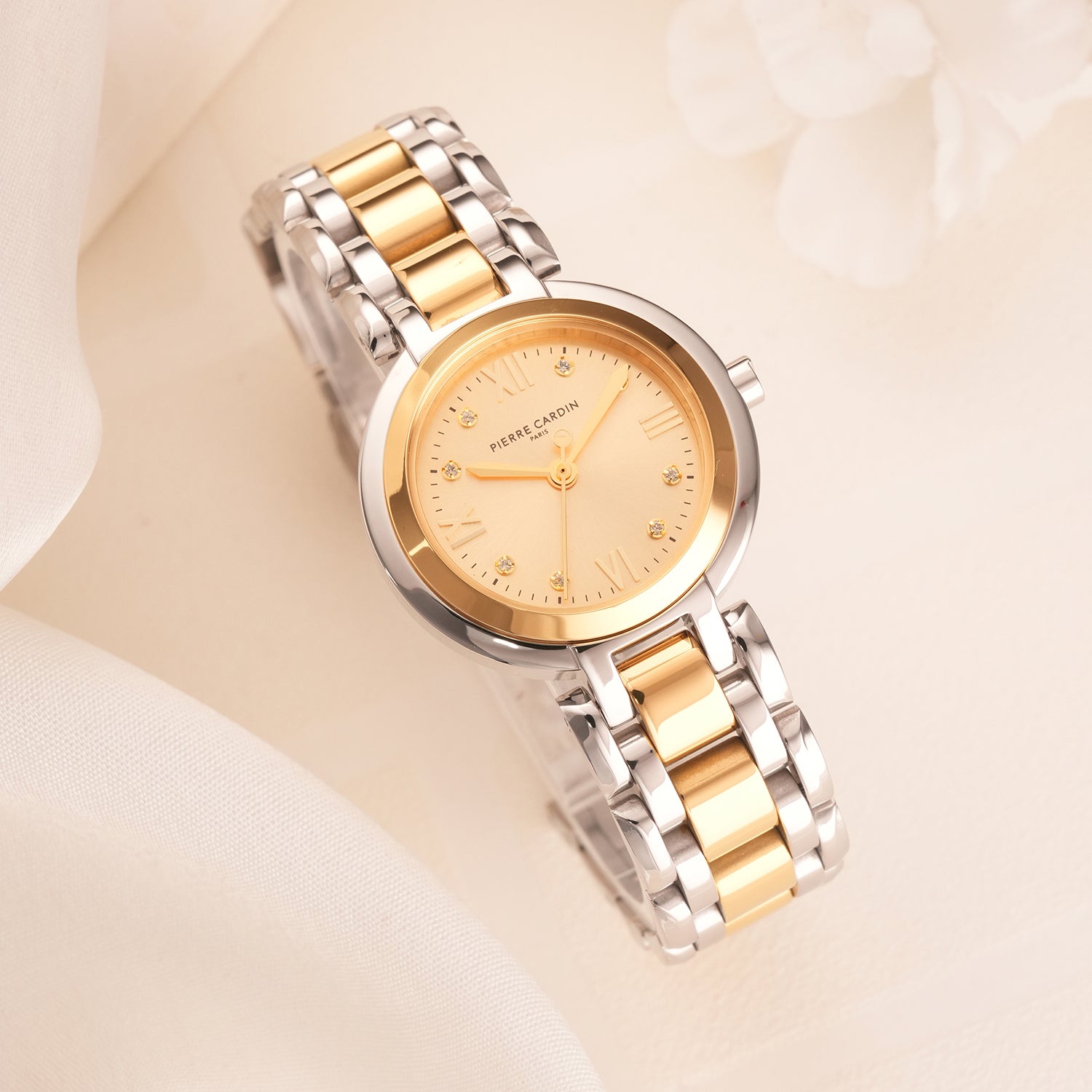 Classique Petite Lumière Lady 31mm - Twotone Gold and Silver with 