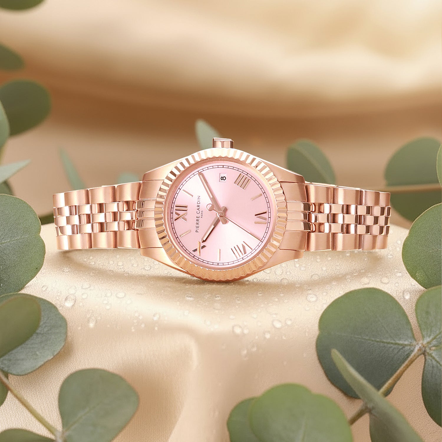 Opéra Timbre Lady 28mm - Rose Gold with Rose Gold Metal Strap