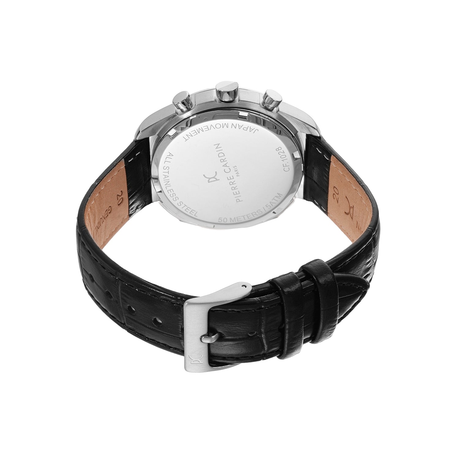 Imperium Astra Mens 40mm - Stainless Steel Silver with Black