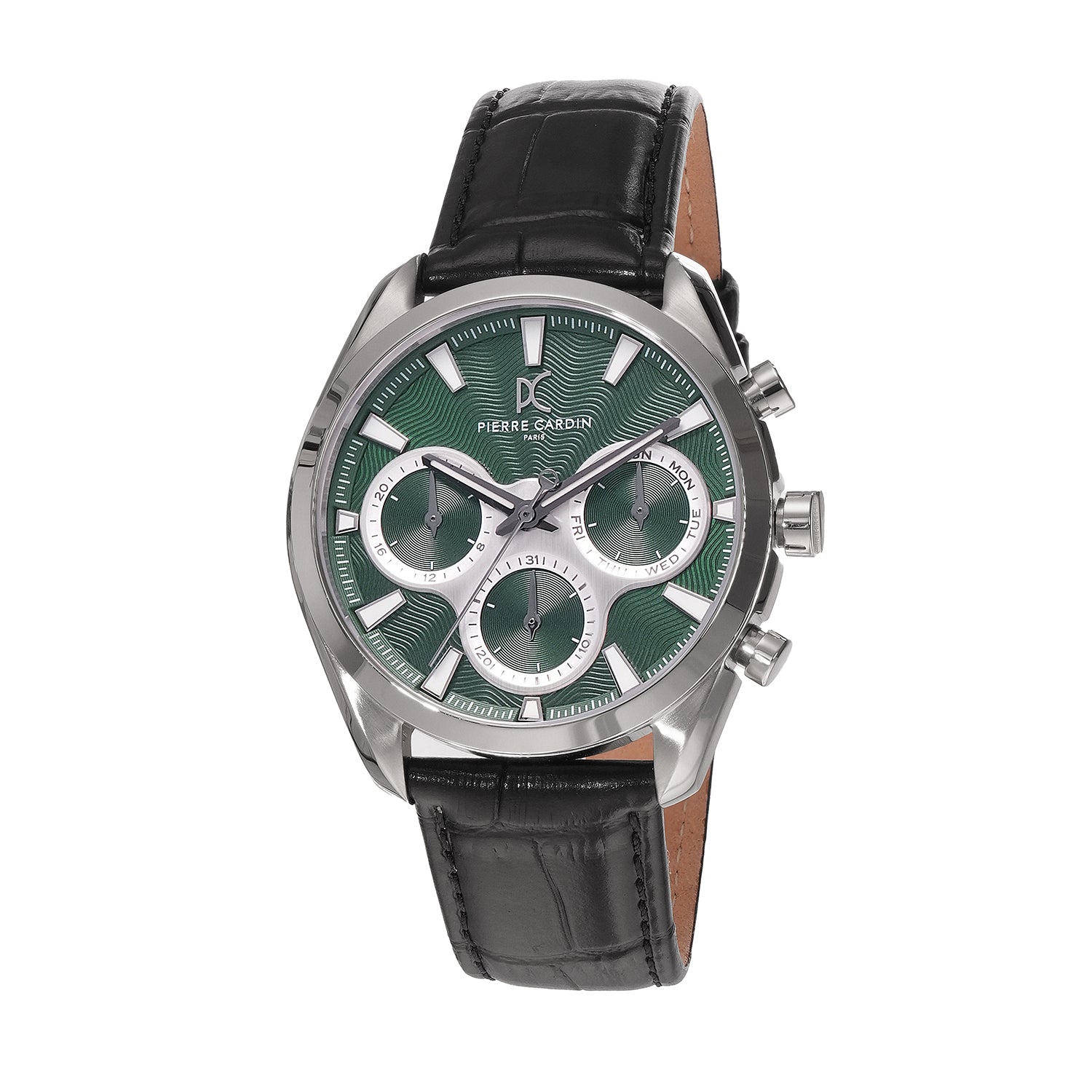 Imperium Astra Mens 40mm - Stainless Steel Silver with Black