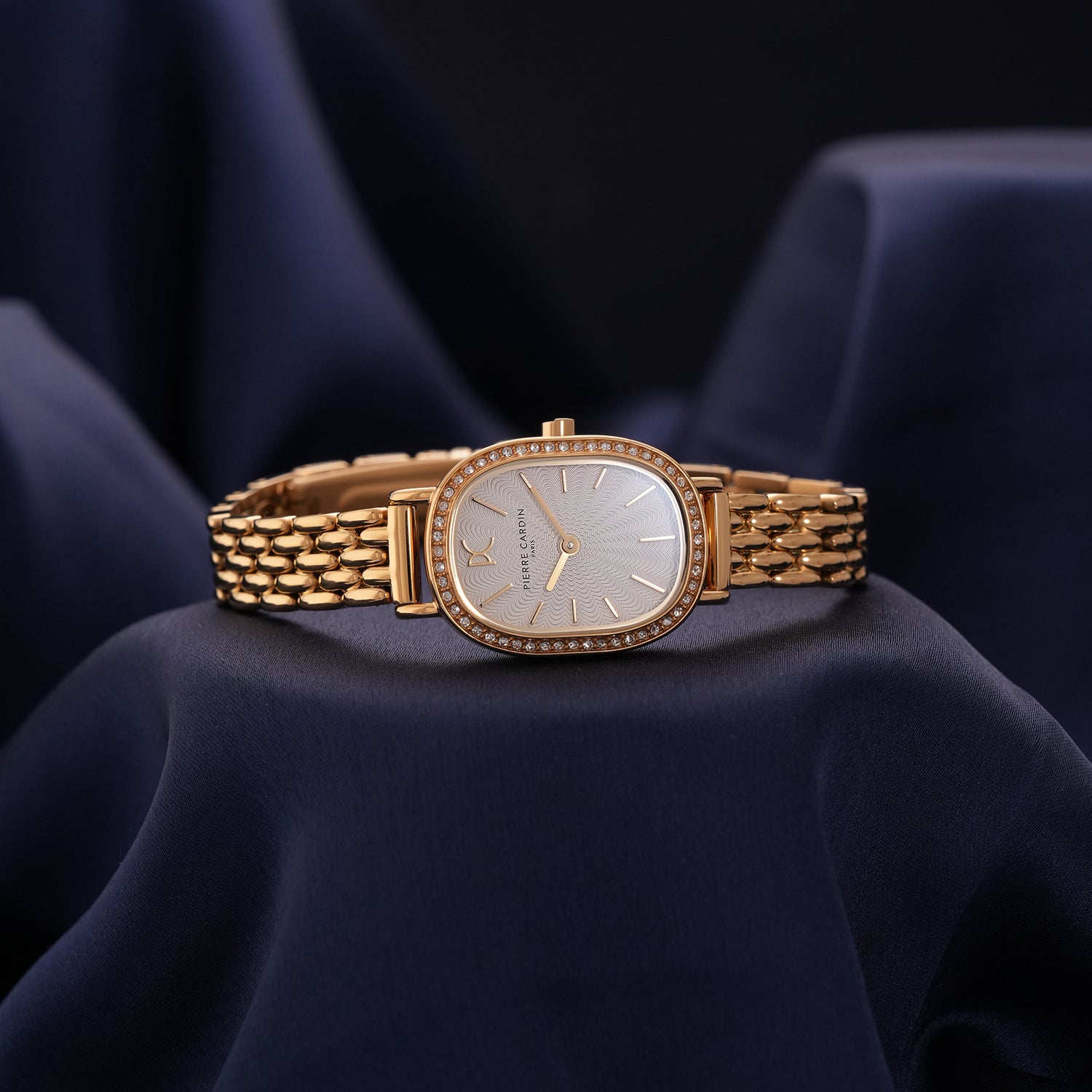 Belle Époque Lady 22mm - Gold with Gold Metal Strap – Pierre