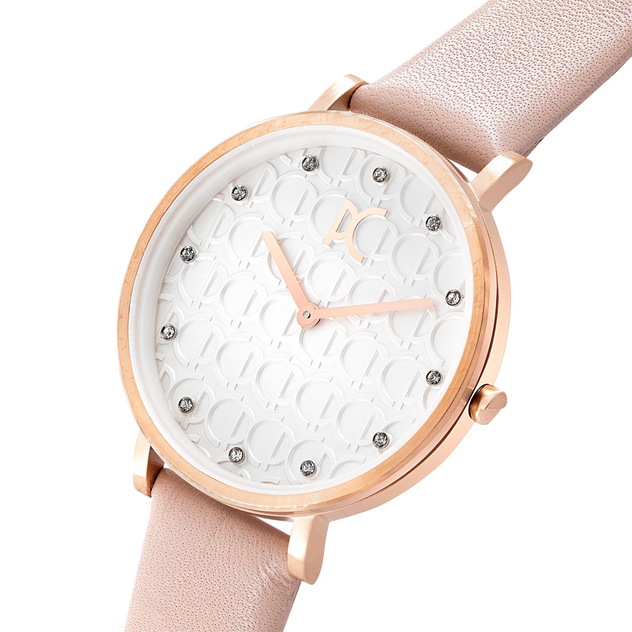 rose gold watch for